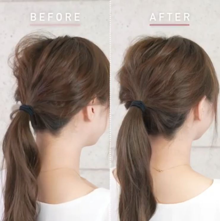 扁头怎么扎高马尾让后脑勺蓬松,学生党马尾怎么扎蓬松不伤发质