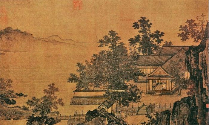 宋画中的文人形象,描绘宋人生活的画