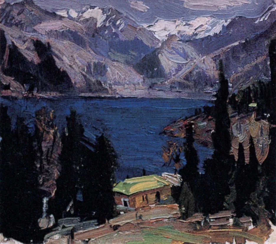 中国油画家朱乃正,朱乃正油画目前值得收藏吗