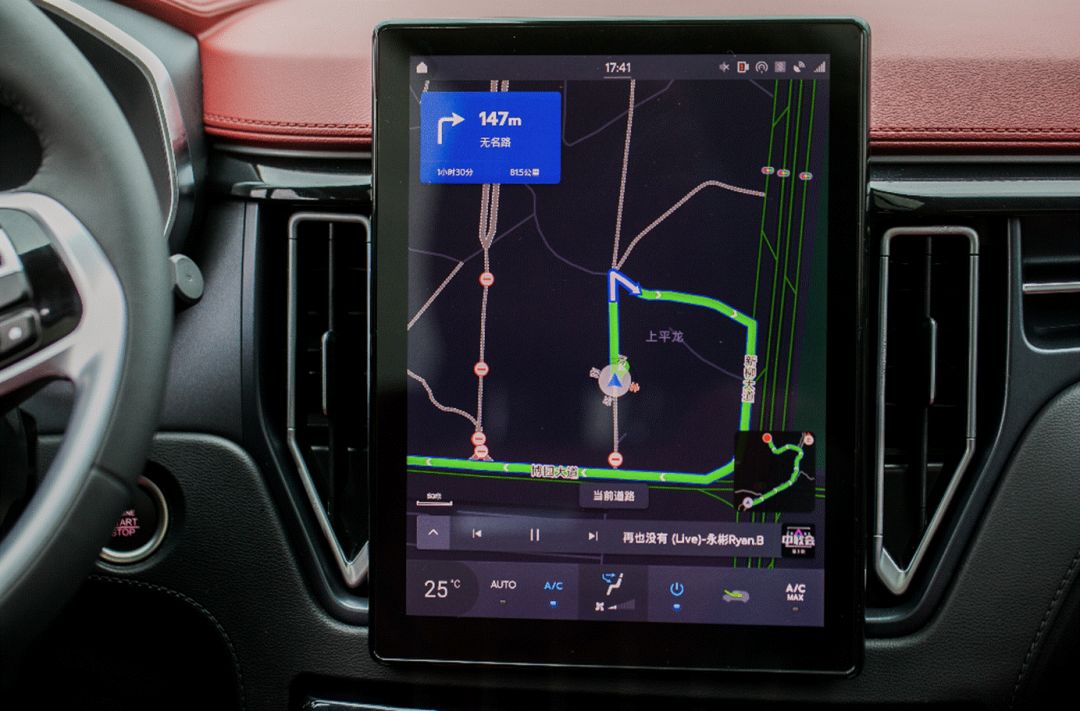 东风风行t5盛世款空间,试驾新风行t5