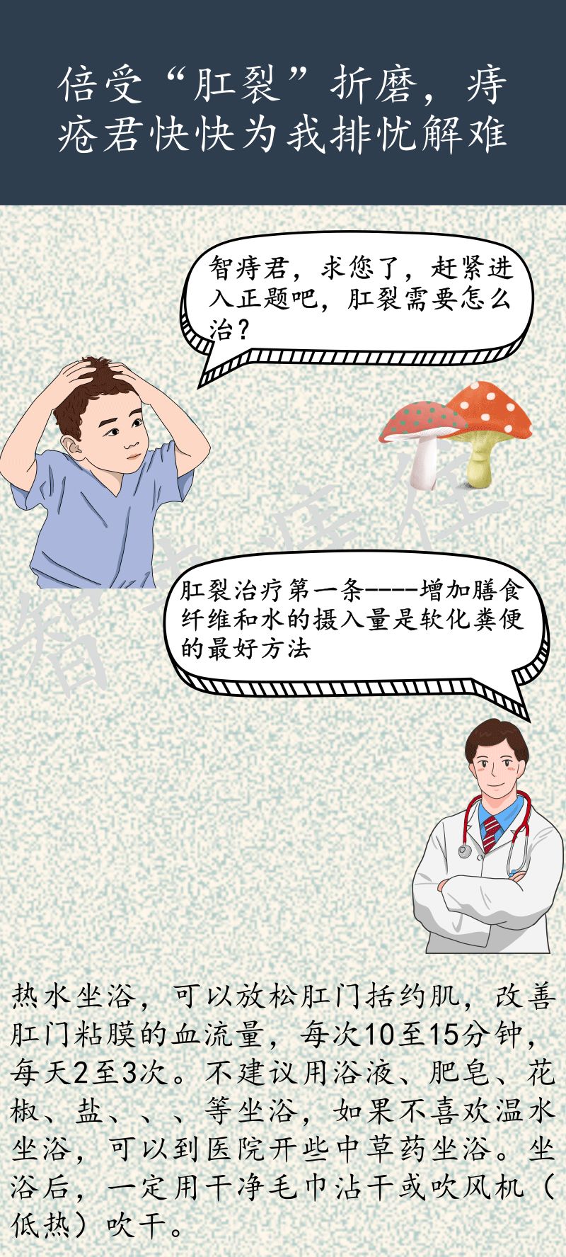 肛裂救治,肛裂的治疗痛苦经历