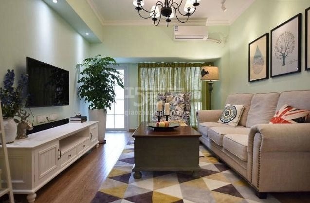 闺蜜家房子装修效果图,129平米小户型现代装修