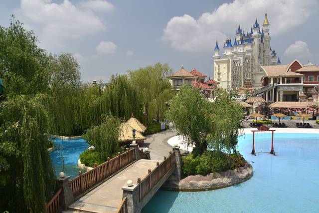 辽宁最刺激的水上乐园,抚顺皇家海洋乐园过山车