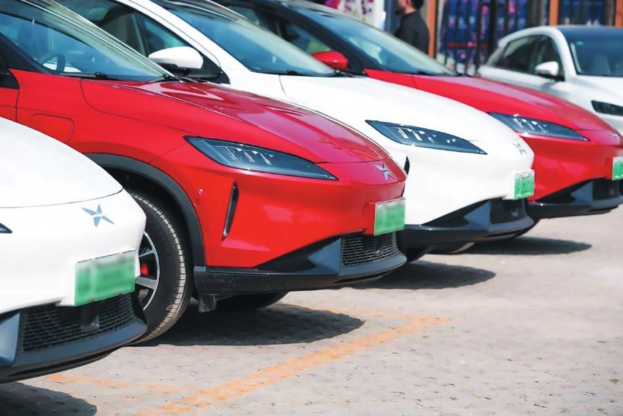 小鹏新能源汽车租车,特斯拉和小鹏电动汽车