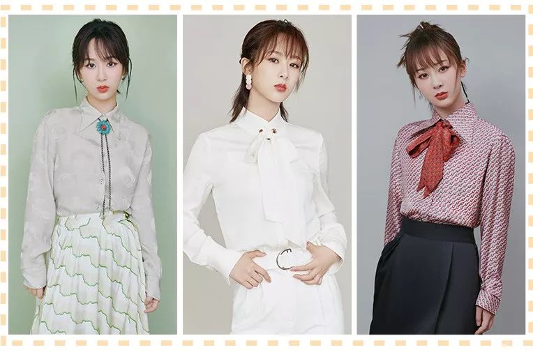 优雅知性衬衫怎么穿好看,简单的衬衫这样穿也好看