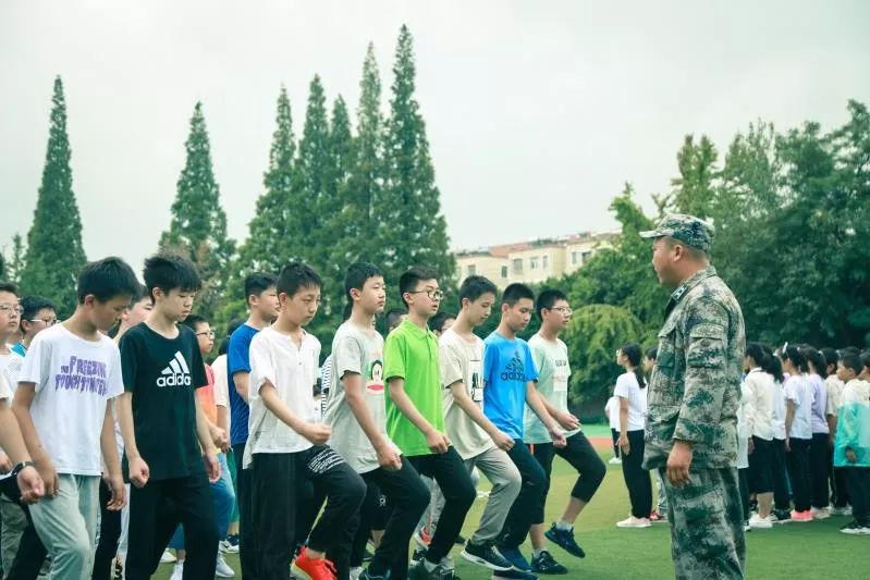 东台中学军训,东台初中军训