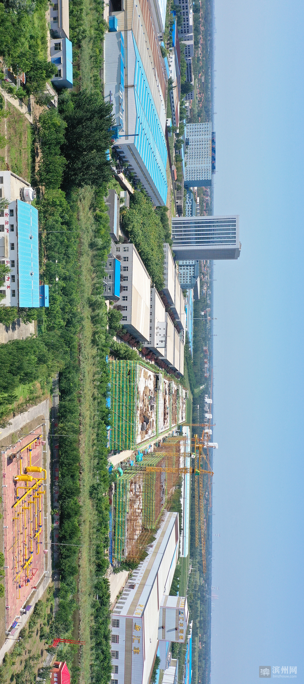 飞越滨州高新区：改革先行区厚植沿黄“城市之肺”