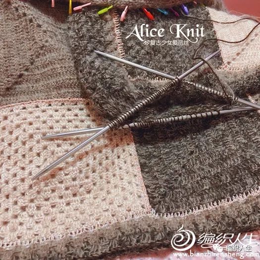 祖母方格套头衫完整视频教程,摩卡色毛衣女新款