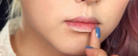 杨颖全唇妆,angelababy唇妆画一半