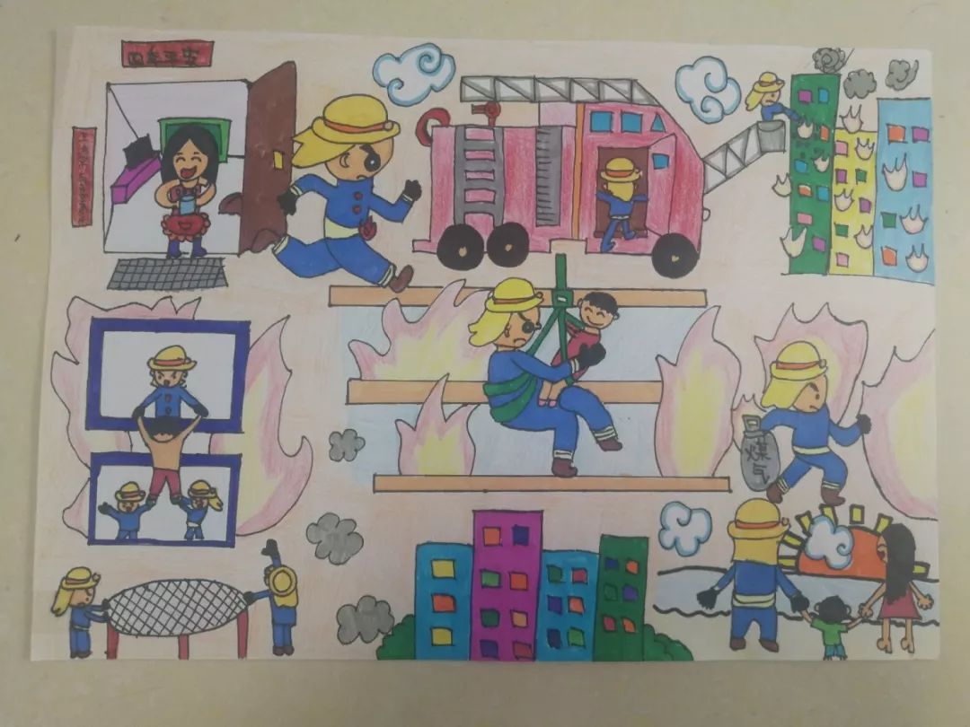 小学生惊艳绘画,高质量小学生绘画作品