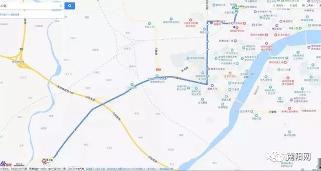 南阳公交4路线路图,南阳公交线路图高清