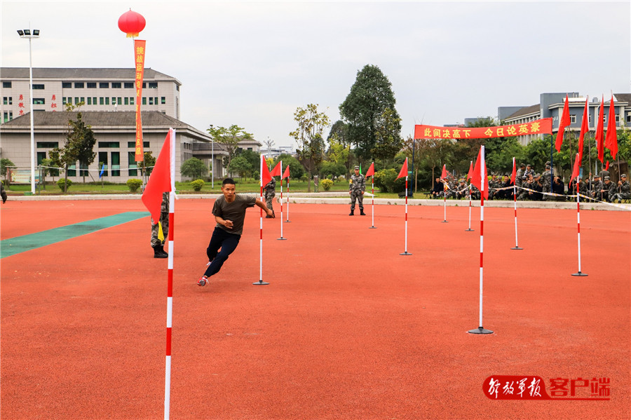 运动场当战场,火力全开军体运动会