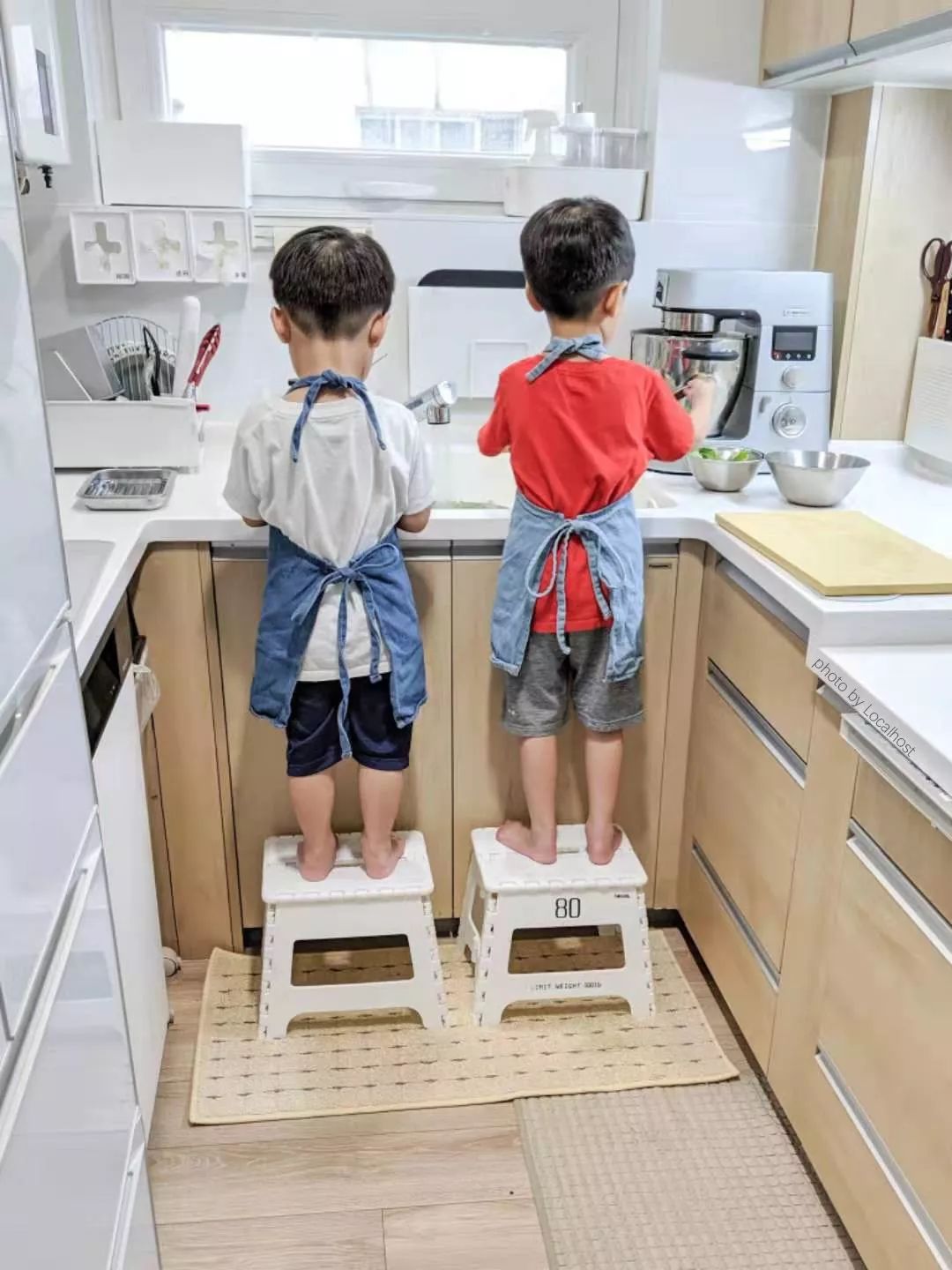 家里60㎡敢生俩男孩？她说：一点儿不挤