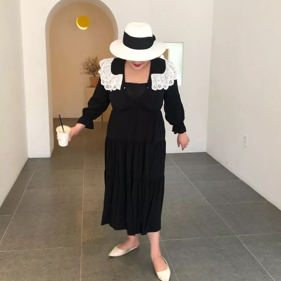 骨架大高个子女生怎么穿搭,肩宽骨架大胖妹妹怎么穿