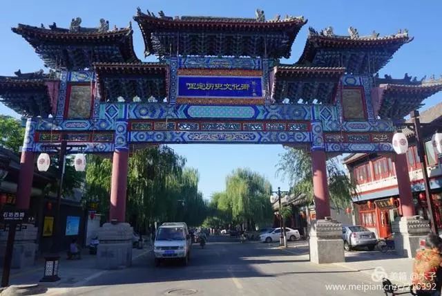 正定湿地公园骑行,骑行正定古城墙感受