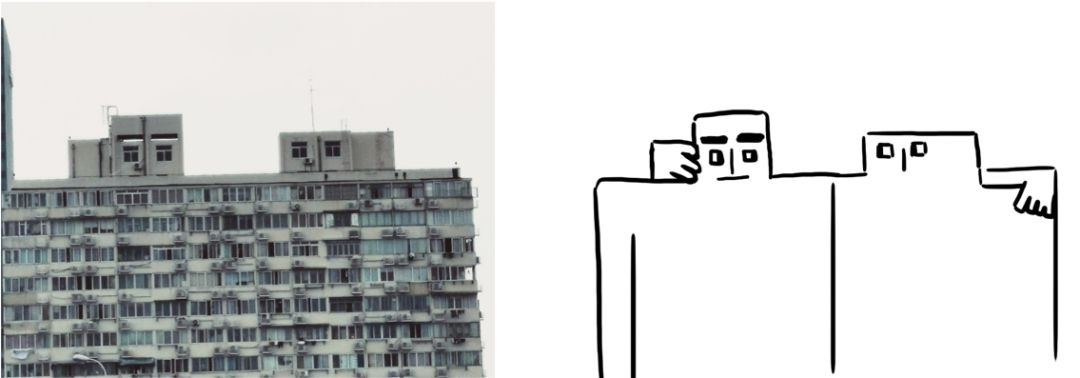 这张图非常火，网友留言说：这个星星就不知道把板凳往前挪一挪吗