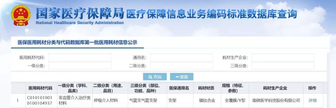 重磅！3万种耗材编码，国家医保局公布（附查询表格）