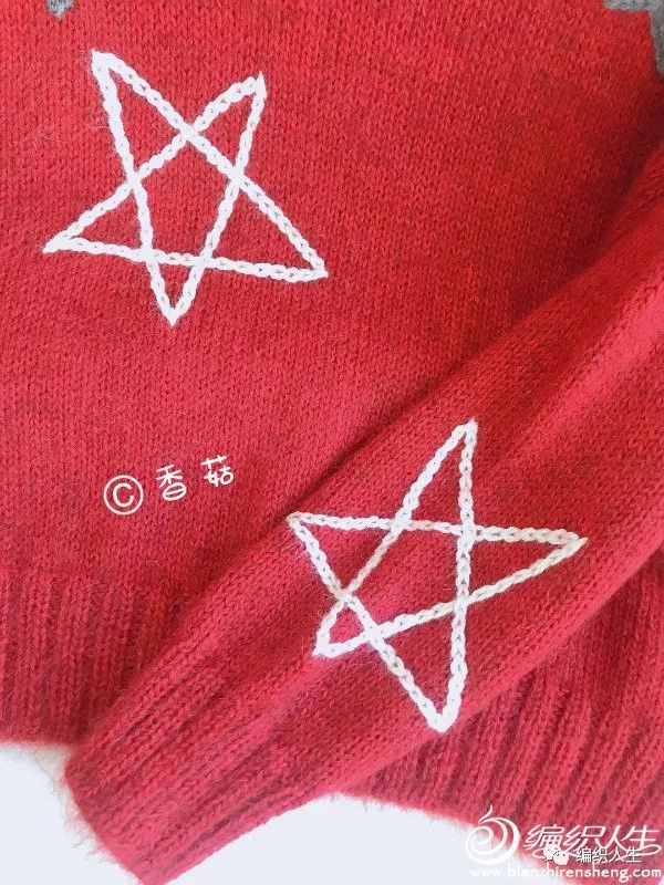 山羊绒女宝毛衣的编织教程,女宝彩虹色套头毛衣编织全过程