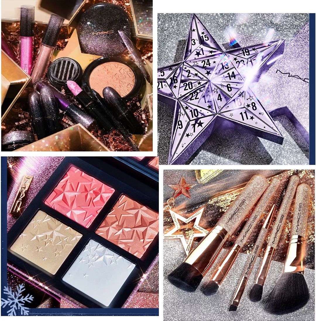 mac又开挂了圣诞彩妆美到窒息,mac又出唇釉