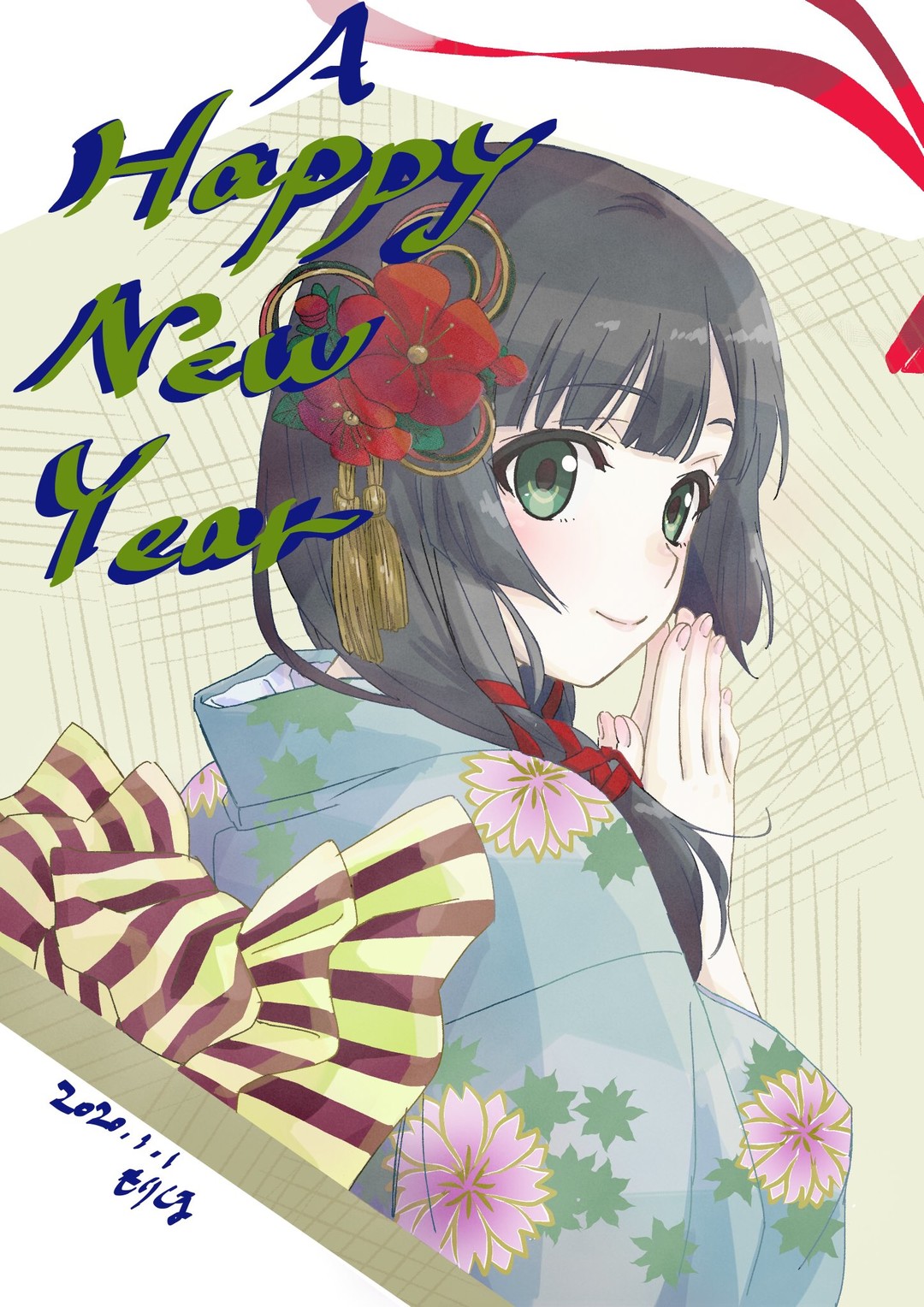 图多杀猫！2020年官方新年贺图集。续-Anitama的新年问候