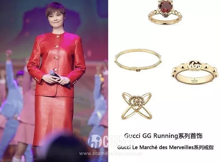 时髦戒指,时髦可调节戒指