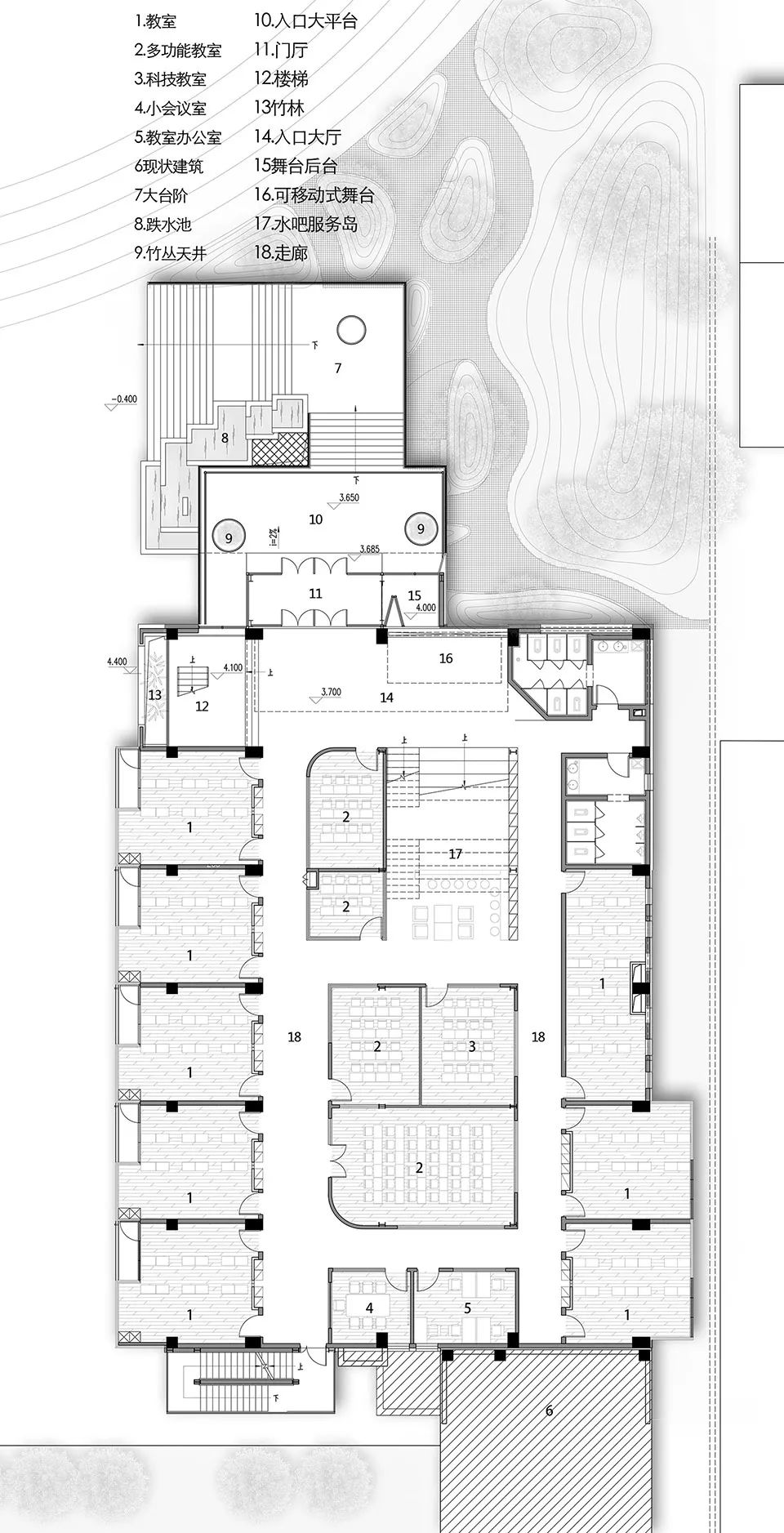 游园学记-北京君谊中学国际部/意度建筑