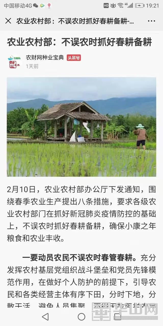 澄城县庄头镇:防疫一线话春耕稳住农业基本盘