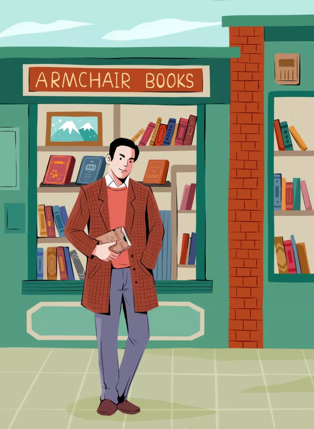 《中产出差微醺流程图》