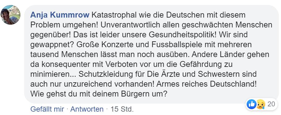 在德国怀疑自己得新冠肺炎,德国做新冠检测