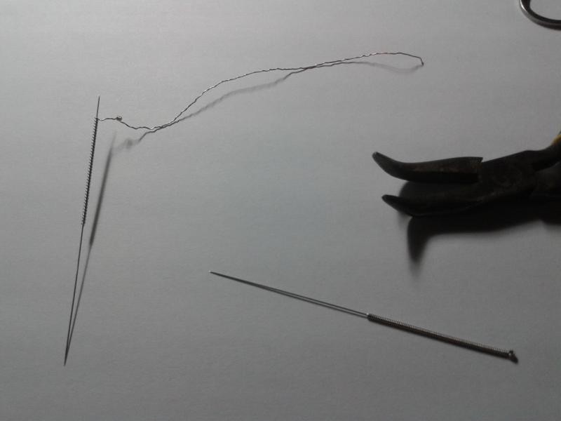 100种造鱼钩的方法,手工制作s型铁钩