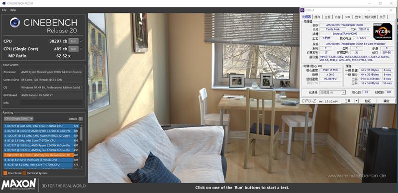 amd锐龙threadripper处理器,amdthreadripper3990x