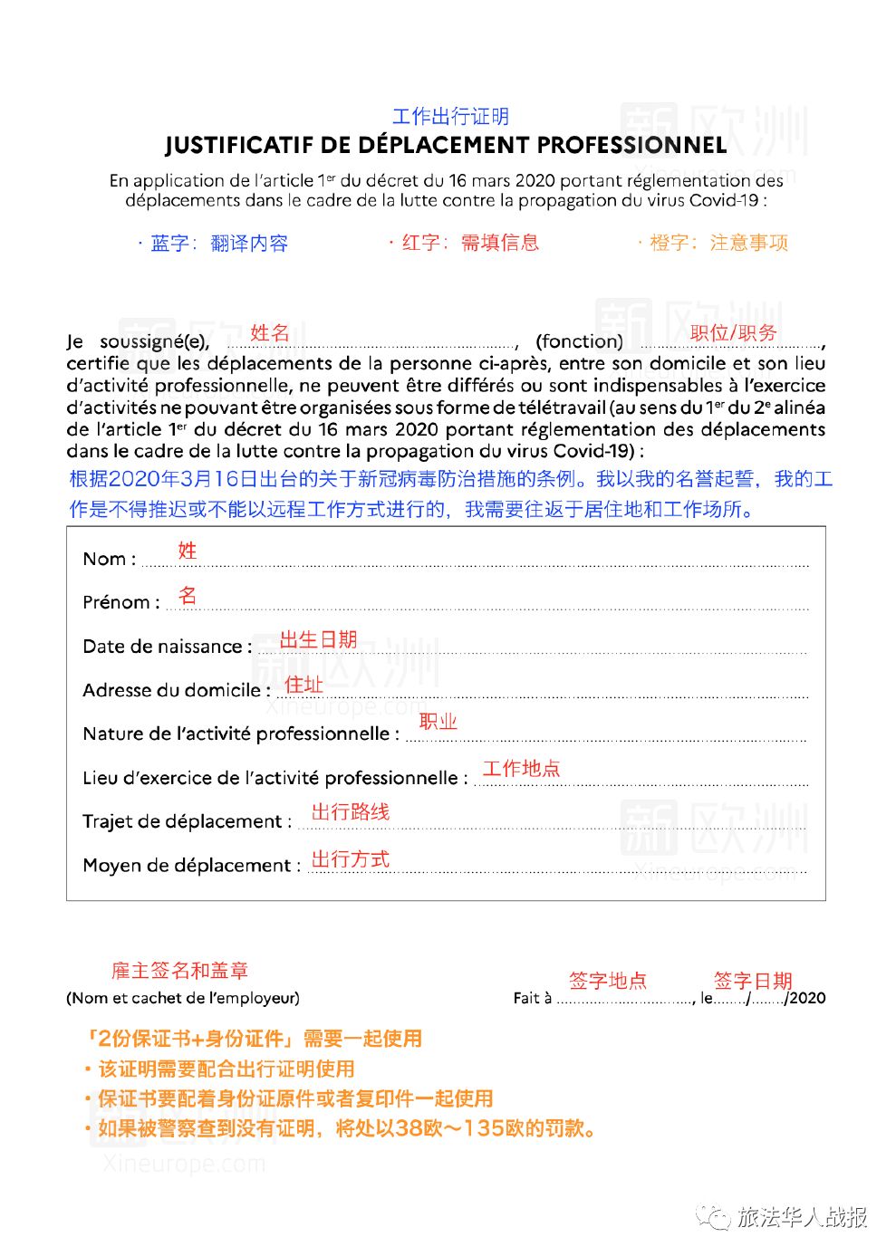 「新冠疫情」法国今起出门须持证明！扑热息痛限购！法网公开赛推迟
