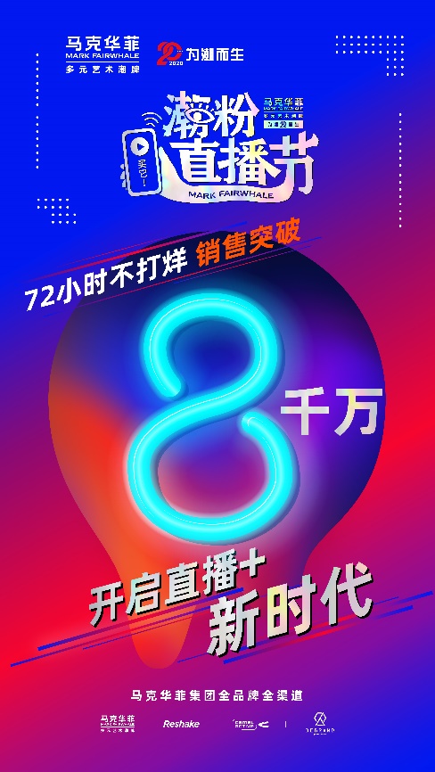 千场直播、百万潮粉，马克华菲首届潮粉直播节火力全开