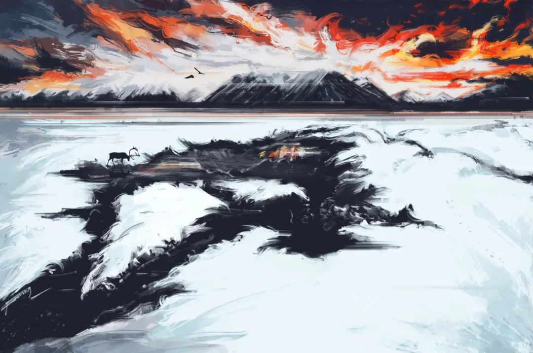 「追色逐影」PS板绘中的色彩流溢10节课报名啦，画出心灵角落上的感动和共鸣