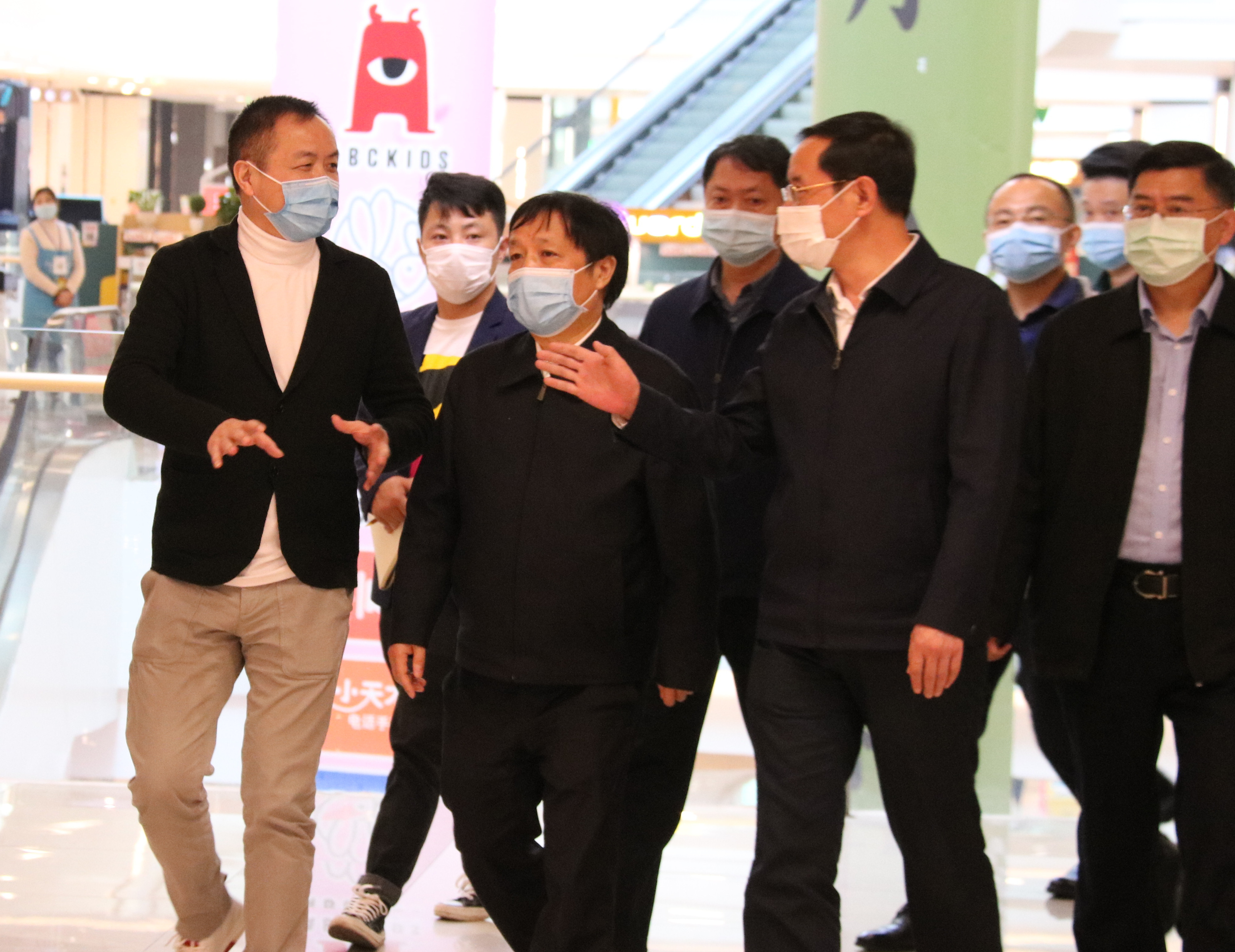 孙菊生到联盛集团调研疫情防控常态化工作