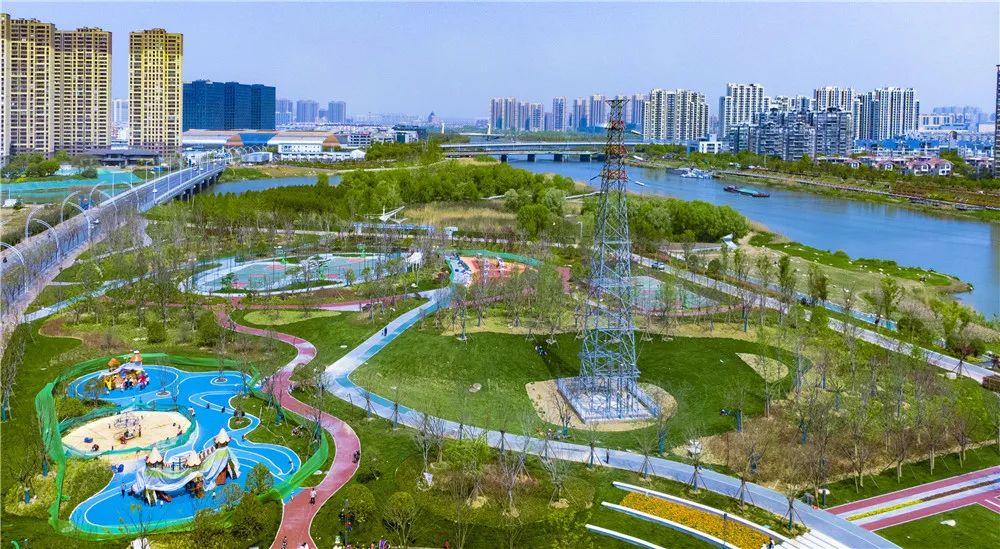 秦淮河畔公园,城南河青奥体育公园