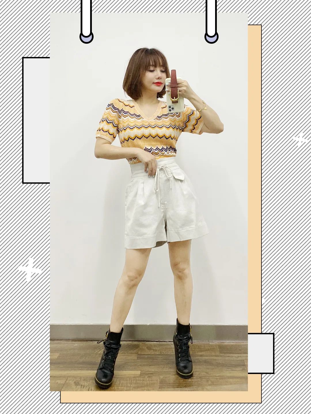 昕昕小个子穿搭,昕昕的衣服怎么搭配