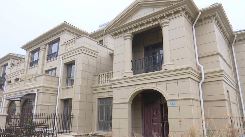 泰美御苑别墅水帘洞,长安泰美御苑秒变水帘洞