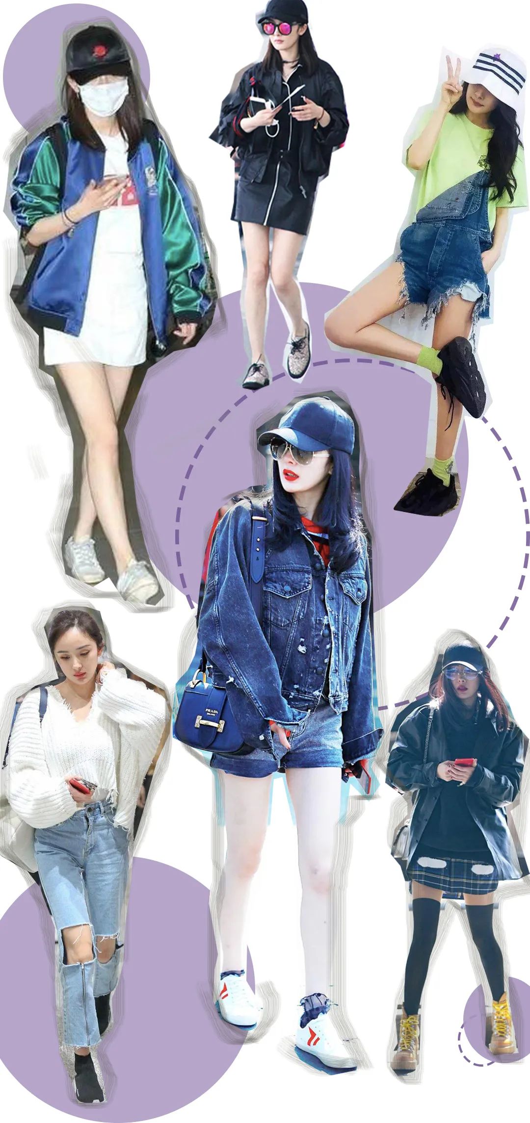 杨幂什么样的单品都能穿好,杨幂穿单品