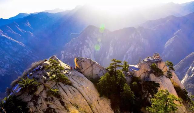 国庆假期华山景区,华山景区旅游旺季