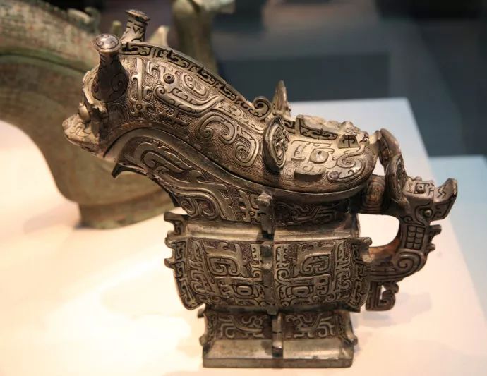 馆藏蓝锈青铜器,美国弗利尔美术馆青铜器展馆