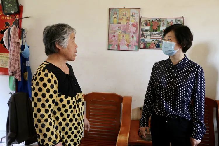 县委书记刘莉,赵继红到平原镇调研脱贫攻坚工作