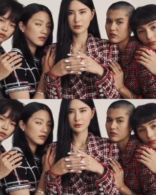 混血姐妹马来西亚穿搭,马来西亚连体双胞胎