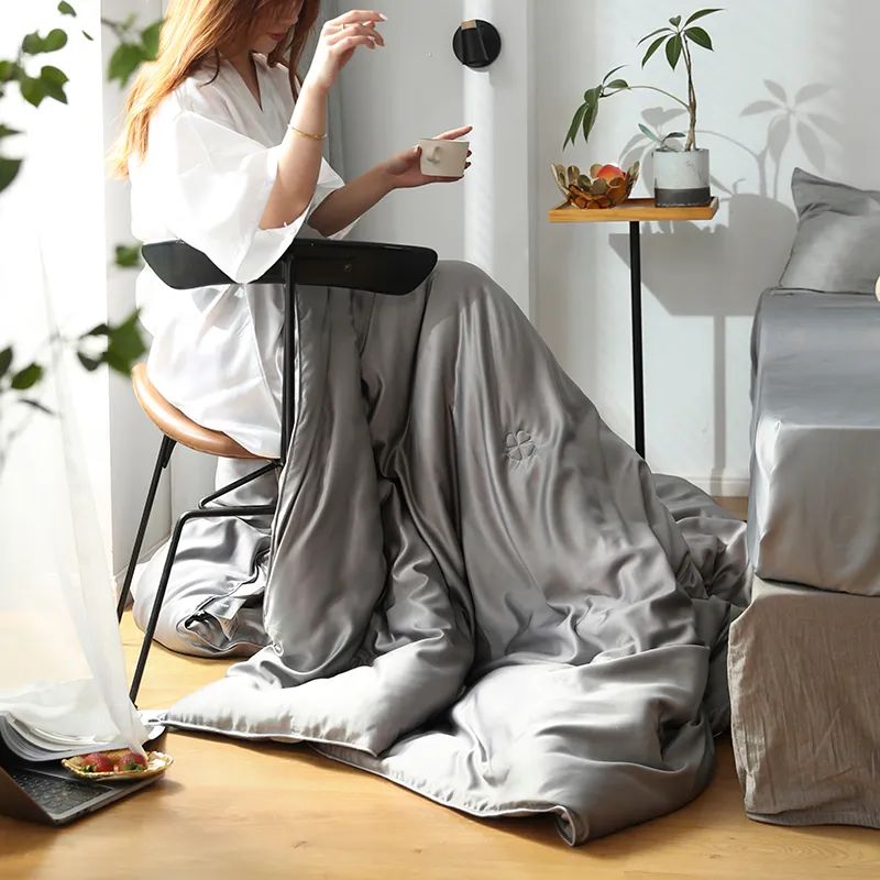 桑蚕丝夏凉被薄款,桑蚕丝被是否冬暖夏凉