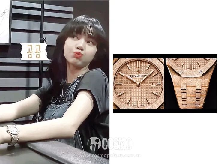 lisarose小金表,lisa同款腕表