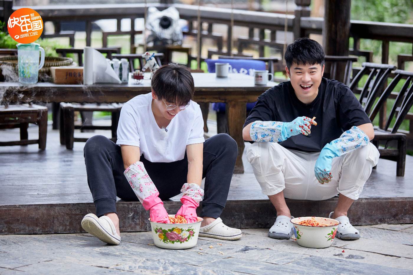 何炅和黄磊现状,何炅黄磊日常生活