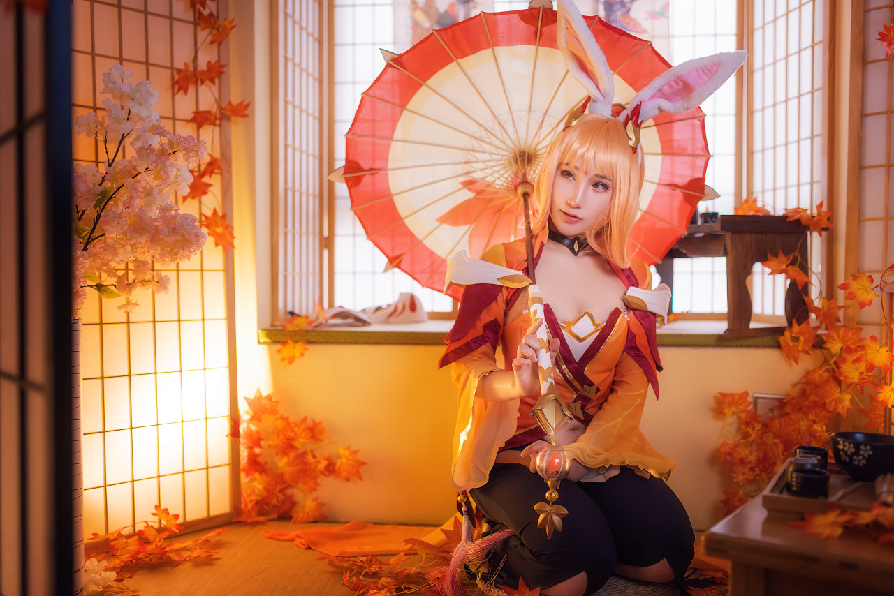 女大学生cosplay公孙离,公孙离所有皮肤cosplay