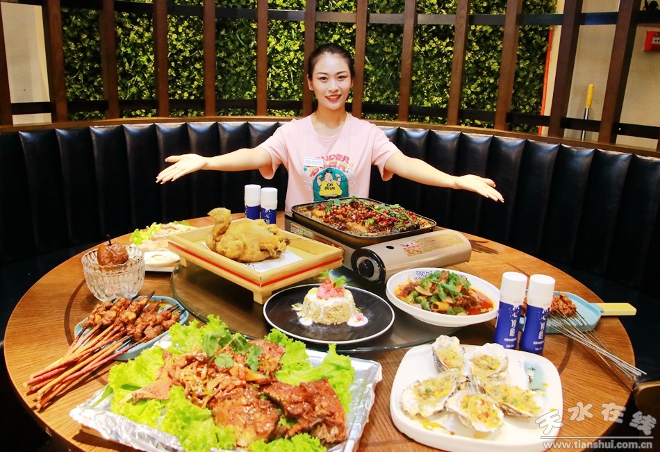 天水在线主播萌萌带你逛吃逛喝（第七集）｜伊香蘭餐厅