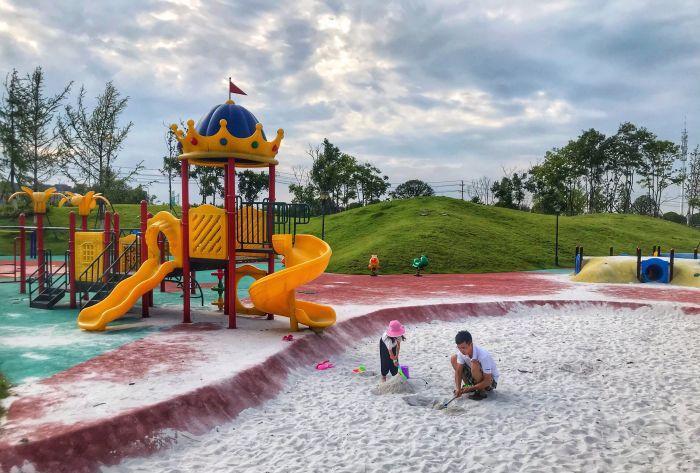 长沙哪里有可以玩沙子的地方,不去海边