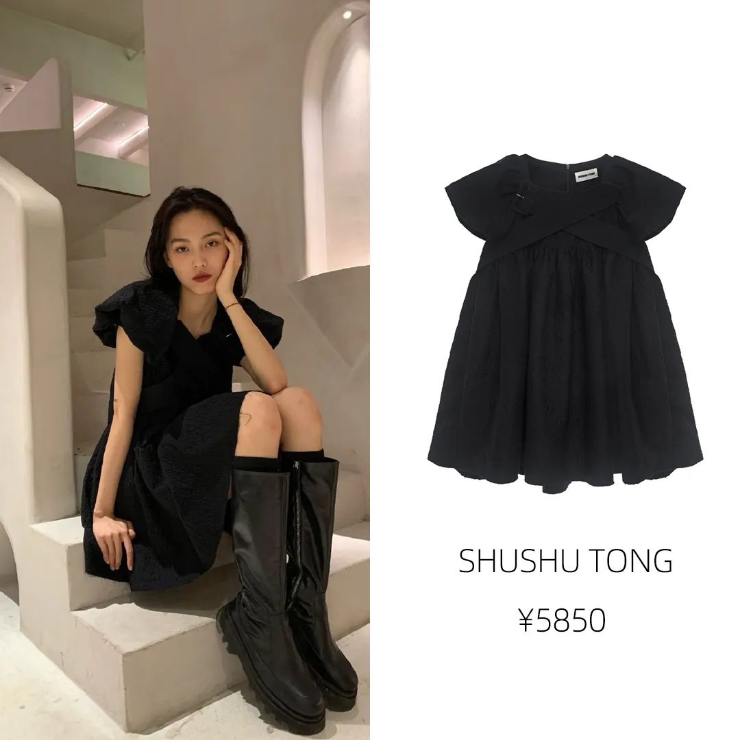 明星银色礼服钟楚曦,钟楚曦zara